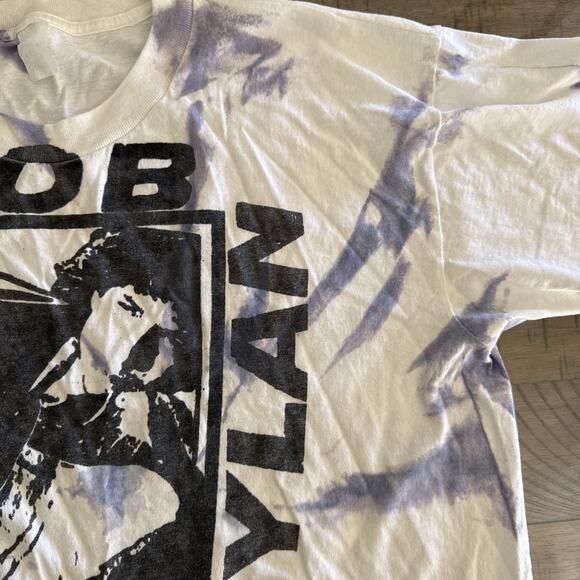 Vintage Bob Dylan Tour 92 T-Shirt Tie Dye Rock Band Tee 90s Graphic XL - Picture 7 of 13